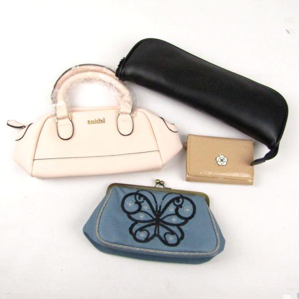 アナスイ クレイサス マリークワント他 ポーチ・バッグ・財布 4点セット 小物 鞄 ブランド まとめ...