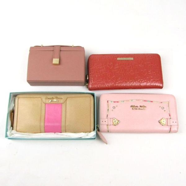 サマンサタバサ ティアラ ジュエリーケース 長財布 4点セット ブランド ウォレット まとめて レデ...