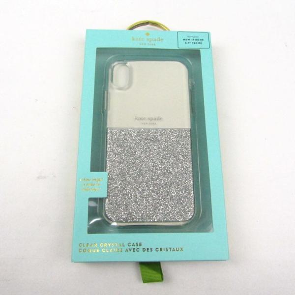 ケイトスペード iPhoneケース ラメ クリア NEW IPHONE 6.1''(2018) カバ...