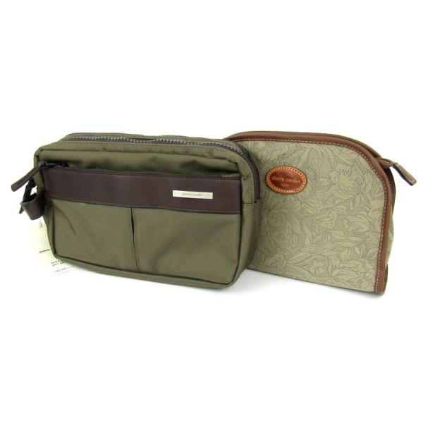 ピエールカルダン クラッチバッグ ポーチ 2点セット 未使用 ブランド まとめて メンズ レディース...