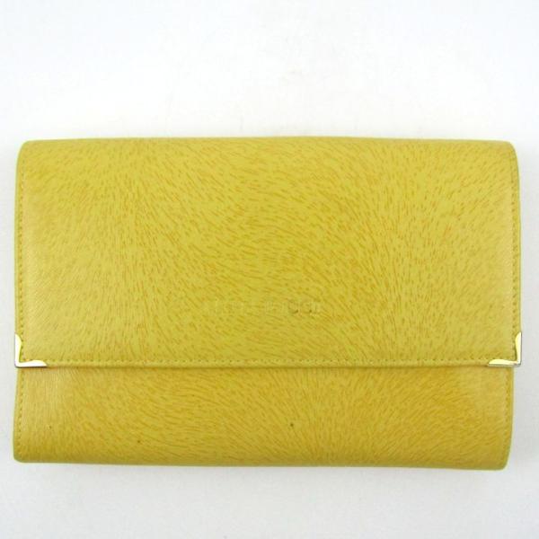 ニナリッチ 二つ折り財布 がま口 小銭入れあり ウォレット ブランド レディース イエロー NINA...