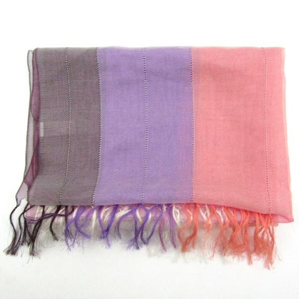 ラ・バガジェリー スカーフ ストール ブランド 小物 レディース ピンク系 LA BAGAGERIE