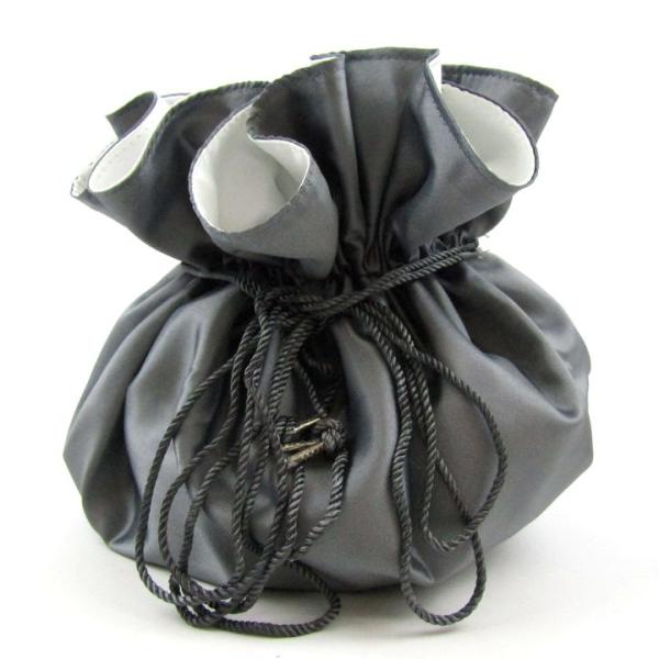 アニックグタール 巾着 ポーチ ノベルティ ブランド レディース グレー/ホワイト AnnickGo...