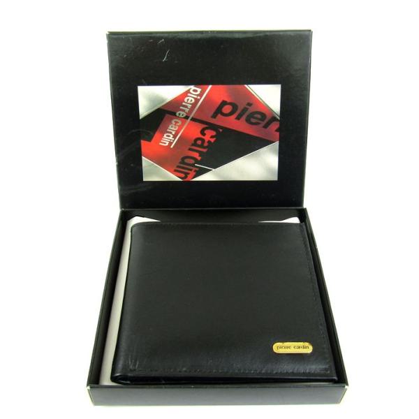 ピエールカルダン 二つ折り財布 本革 レザー 札入れ カードケース ウォレット ブランド メンズ ブ...