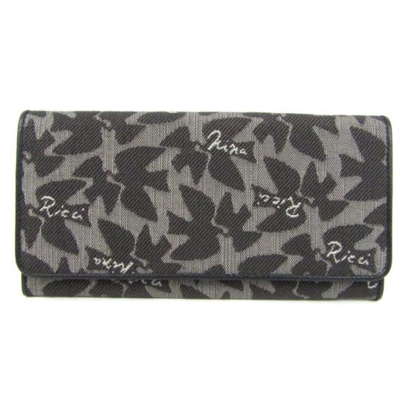 ニナリッチ 長財布 小銭入れあり ウォレット ブランド レディース ブラック NINA RICCI