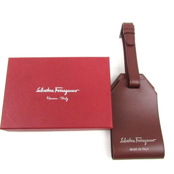 サルヴァトーレフェラガモ ラゲージタグ 未使用 レザー ラゲッジタグ ブランド メンズ レディース ...