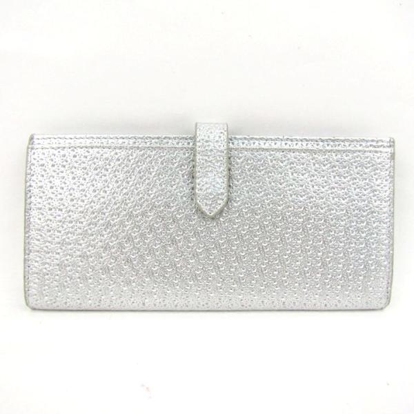 エアリスト 長財布 薄型 ロング ウォレット ブランド レディース シルバー airlist