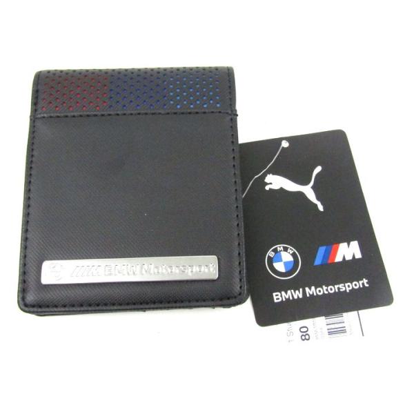 プーマ BMW Motorsport 二つ折り財布 未使用 ウォレット ブランド メンズ ブラック ...