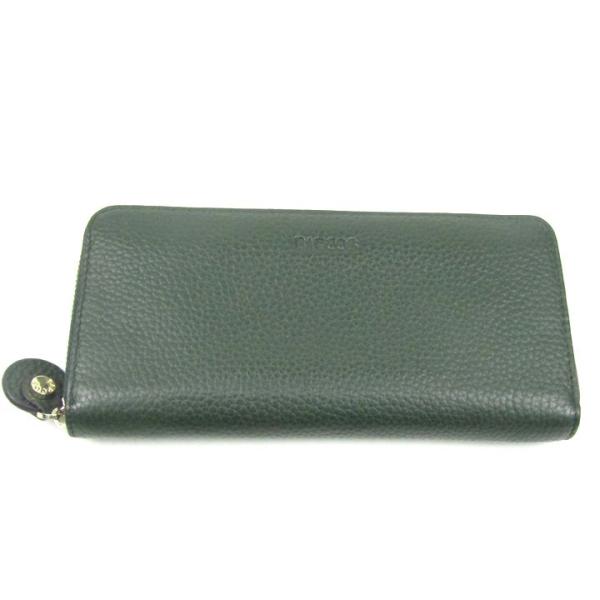 バルコス 長財布 カードケース付 レザー ウォレット ブランド レディース モスグリーン BARCO...