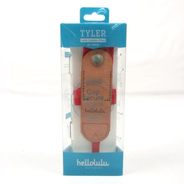 ハロルル タイラー カメラストラップ 未使用 レッド ブランド 小物 メンズ hellolulu