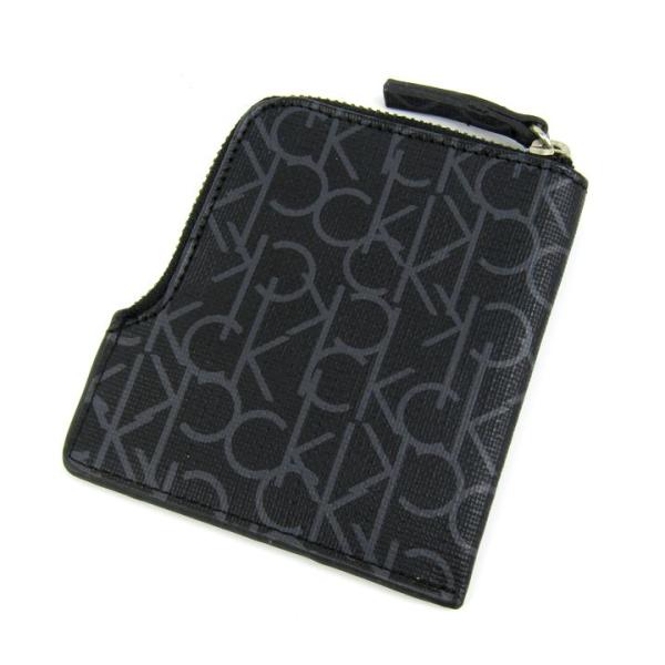 カルバンクライン コインケース 小銭入れ 財布 ウォレット ブランド メンズ ダークグレー Calv...