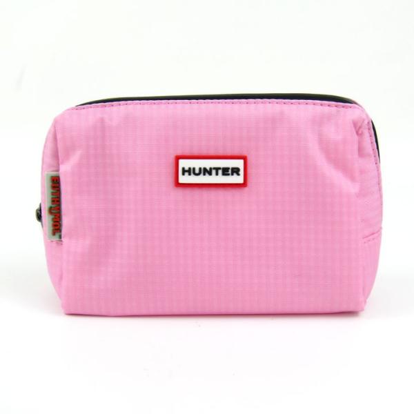 ハンター ポーチ ロゴ ブランド レディース ピンク HUNTER