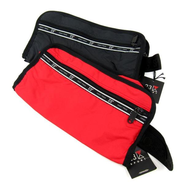 ニジュウサンクスポーツ ゴルフポーチ 2点セット 未使用 マルチケース ブランド まとめて メンズ ...