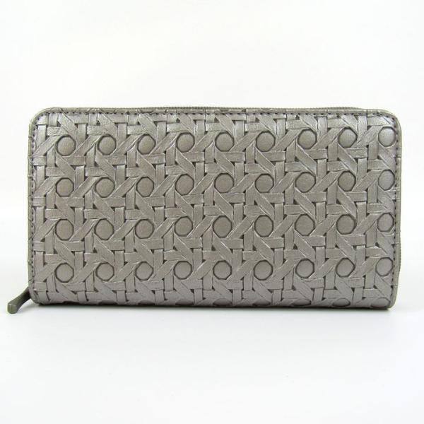 バレンティノクリスティー 長財布 ラウンドジップ 小銭入れあり ブランド レディース シルバー VA...