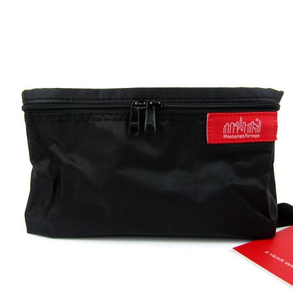 マンハッタンポーテージ ポーチ マルチケース ロゴ ブランド レディース メンズ ブラック Manh...