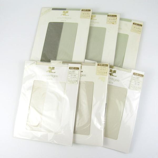 クレージュ ストッキング 6点セット 未使用 S-M サポートタイプ ブランド まとめて 大量 外装...