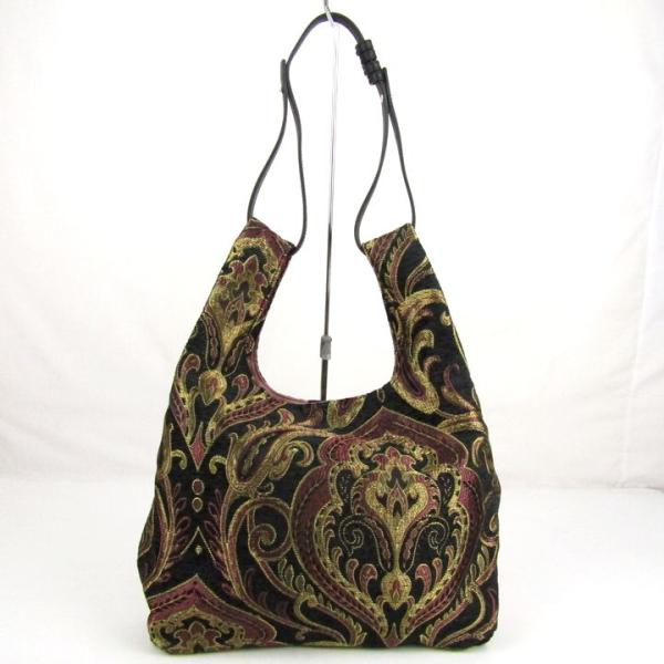 トレジャー トプカピ ペイズリー柄 ジャガード トートバッグ ショルダーバッグ 2way 鞄 ブラン...