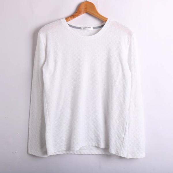ボイコット Tシャツ 長袖 トップス 日本製 白 メンズ 3サイズ ホワイト BOYCOTT