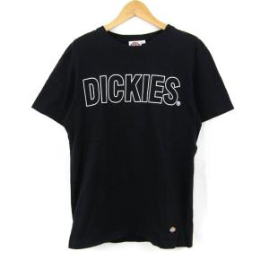 ディッキーズ 半袖Tシャツ トップス カットソー  メンズ Lサイズ ブラック Dickies｜kbnet2019v2
