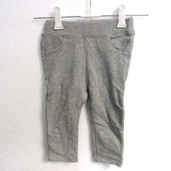 ミキハウス パンツ ボトムス スウェット ホットビスケッツ ベビー 女の子用 80サイズ グレー M...