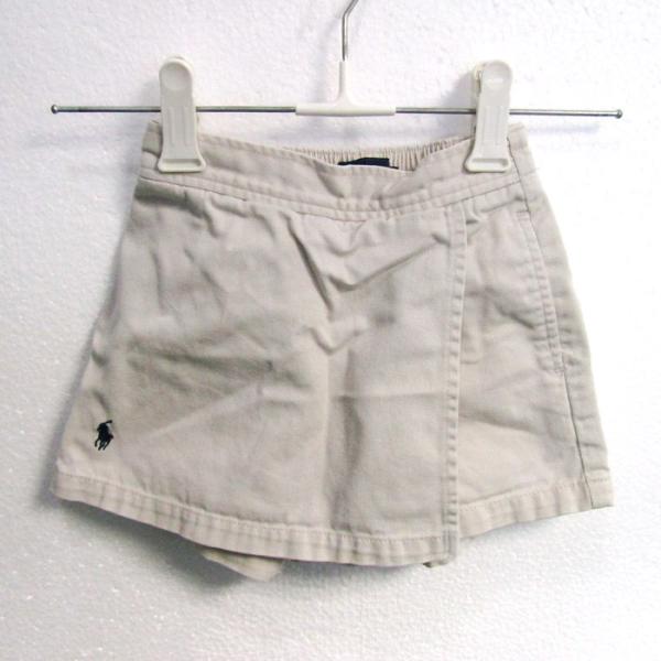 ラルフローレン ショートパンツ ボトムス スコート キュロット ベビー 女の子用 80サイズ ベージ...