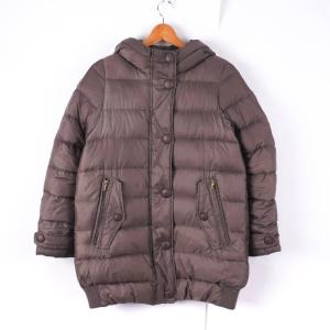 美品 ナノユニバース 西川ダウン 669-9214001 ファー・フード付き ZIP