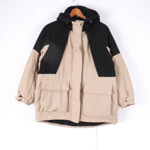 極美品○MINK シェアードミンク デザイン 本毛皮コート ダークブラウン