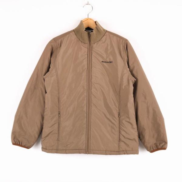 リーボック ブルゾン ジャケット ジャンパー スポーツウエア アウター メンズ Mサイズ ブラウン ...