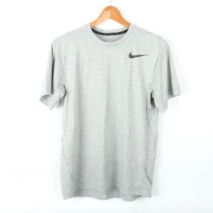 ナイキ 半袖Tシャツ ドライフィット ロゴT スポーツウエア メンズ Mサイズ グレー×ブラック NIKE｜kbnet2019v2