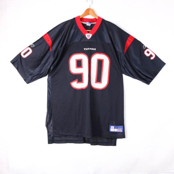 リーボック Tシャツ アメフト ユニフォーム NFL テキサンズ #90 ゲームシャツ 大きいサイズ...
