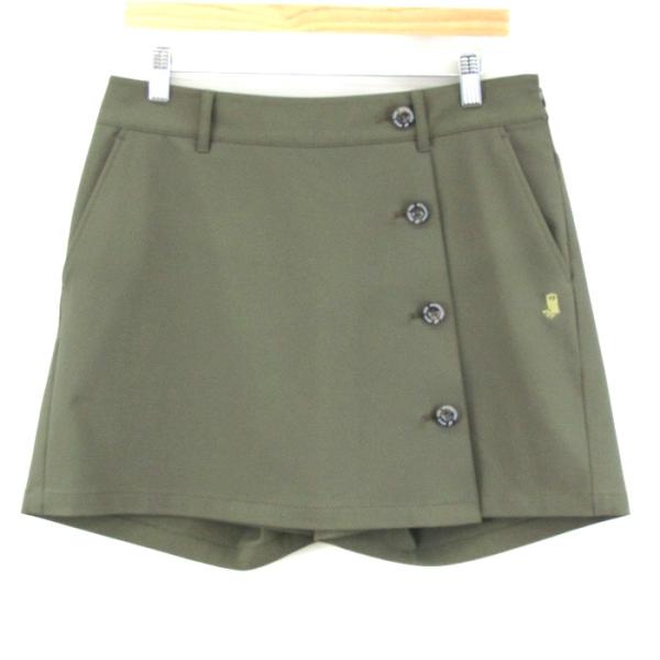 ドレスコードインターナショナル ショートパンツ ボトムス スコート レディース 40サイズ カーキ ...