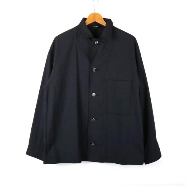 プラステ ブルゾン ジャケット リネン混 セオリー ブランド アウター 黒 メンズ Lサイズ ブラッ...