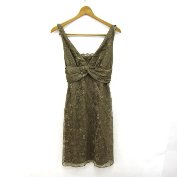 スコットクラブ ワンピース トップス ノースリーブ ドレス 総レース 日本製 未使用品 レディース ...