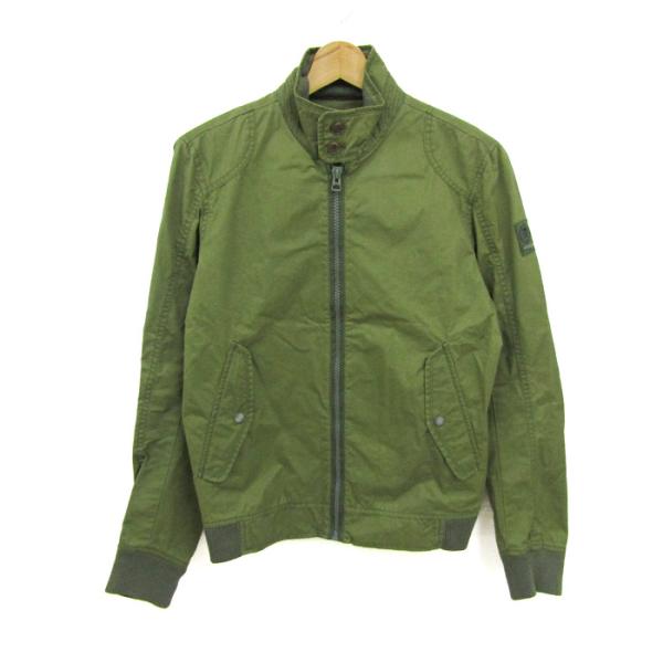 ディーゼル ブルゾン ジャケット コットン100% ブランド アウター メンズ Sサイズ カーキ系 ...