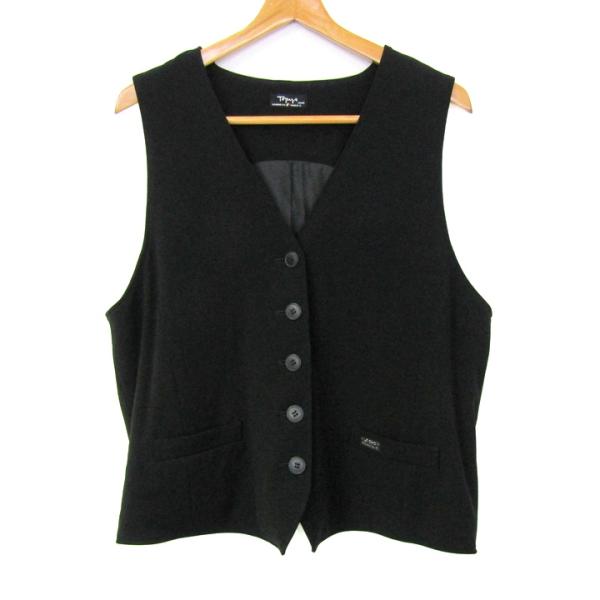 トピィーズ ベスト ジャケット アウター Vネック ジレ LE CHIC FRANCAIS レディー...
