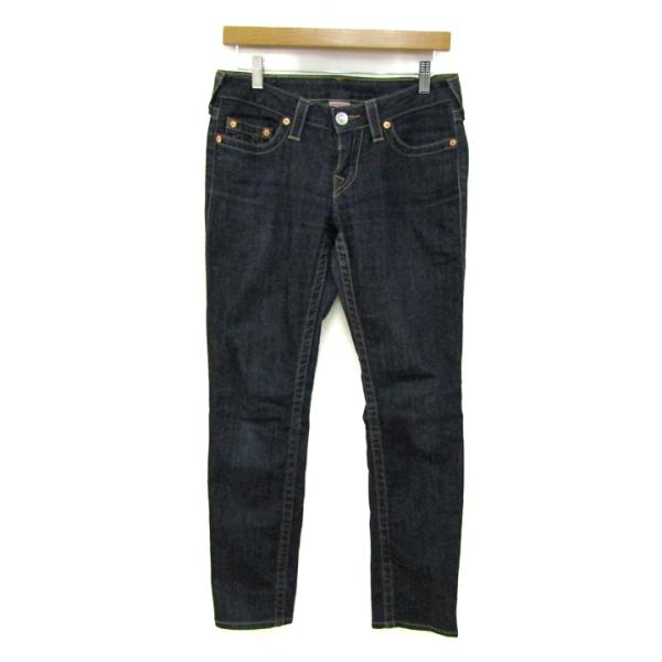 トゥルーレリジョン デニムパンツ ボトムス ストレッチ ジーンズ USA製 レディース 27サイズ ...