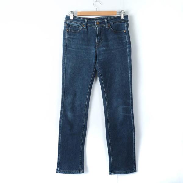 ユニクロ デニムパンツ ストレート シンプル　ジーンズ UNIQLO JEANS レディース 25(...