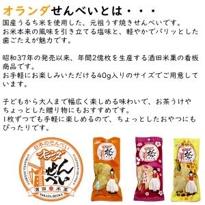 オランダせんべい 焼きとうもろこし味 1袋(4...の詳細画像1