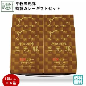 平田牧場ギフト 平牧三元豚コラーゲン入り特製カレーセット
