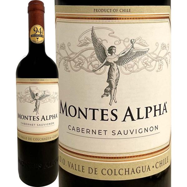 モンテス・アルファ・カベルネ・ソーヴィニョン 2022 チリ 赤ワイン wine 750ml フルボ...