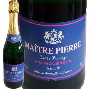 スパークリングワイン 白 フランス wine 750ml sparkling メートル・ピエール・キュベ・プレスティージュ・ブリュット アイレン｜kbwine