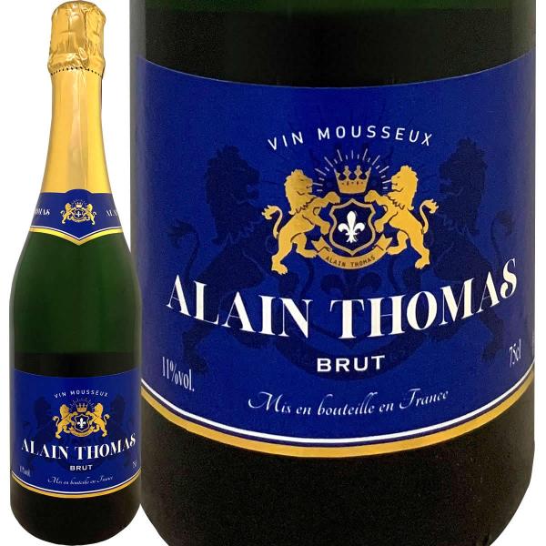 スパークリングワイン 白 フランス wine 750ml sparkling アラン・トーマス・ヴァ...