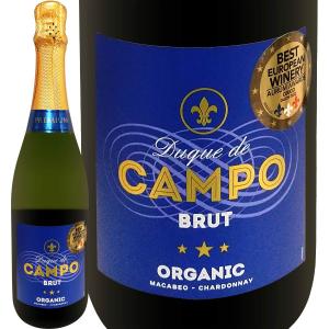 ドゥケ・デ・カンポ・スパークリング sparkling ・ブリュット・オーガニック スペイン Spain スパークリング sparkling ワイン wine 泡 750ml 辛口 ライトボデ