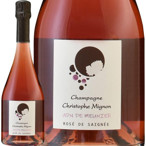 クリストフ・ミニョン ADN ドゥ・ムニエ ロゼ rose ・ド・セニエ エクストラ・ブリュット N...
