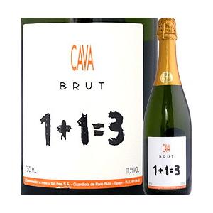 ウ・メス・ウ・ファン・トレス・ブリュット スペイン Spain カバ カヴァ 白スパークリング sparkling ワイン wine 750ml 辛口 カタルーニャ ロングセラー