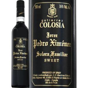 コロシア・ソレラ・ファミリアル・ペドロ・ヒメネス スペイン Spain シェリー 酒精強化 フォーティファイド・ワイン wine 平均熟成60-70年 500ml フルボディ 極