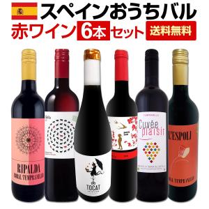 スペイン Spain 全土の地ワイン wine 満喫 スペイン Spain おうちバル赤ワイン wine 6本セット set