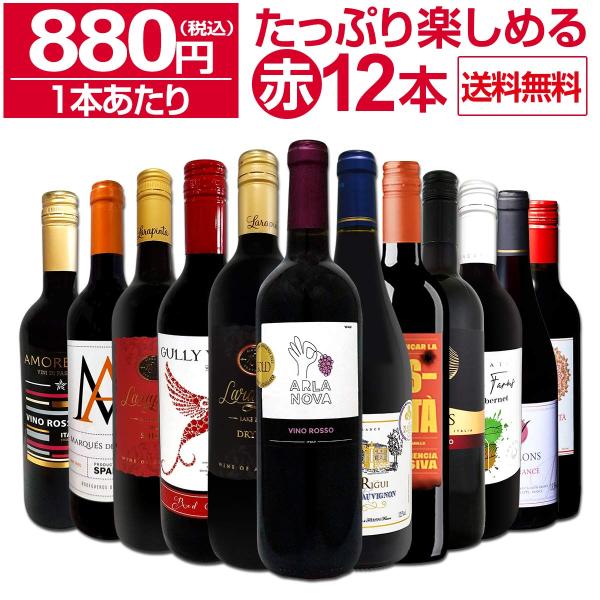 赤ワイン セット フランス スペイン イタリア 12本 750ml wine set 第96弾