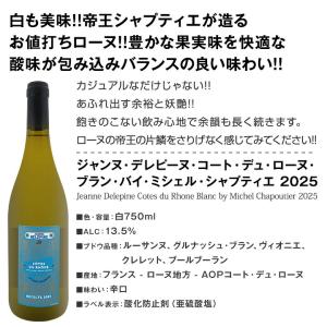 白ワイン セット 12本 750ml フランス...の詳細画像2