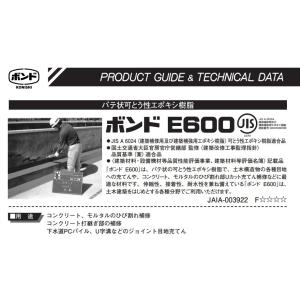 コニシ　ボンド　Ｅ600　土木建築用エポキシ樹脂